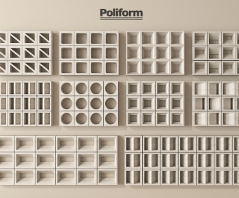 Modern Cement Brick Screen Partition-ID:314995058