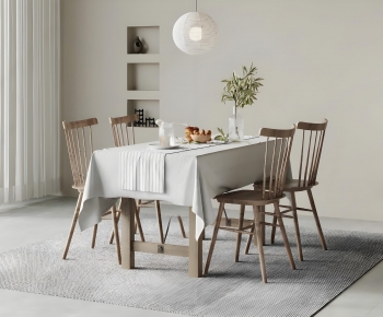 Modern Dining Table And Chairs-ID:179088124