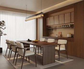 New Chinese Style Dining Room-ID:116930963