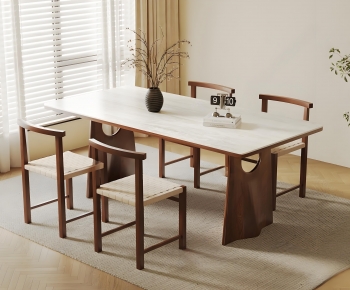 Modern Dining Table And Chairs-ID:869302991