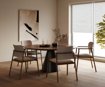 New Chinese Style Dining Table And Chairs-ID:259015084