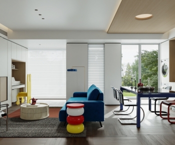 Modern A Living Room-ID:312608965