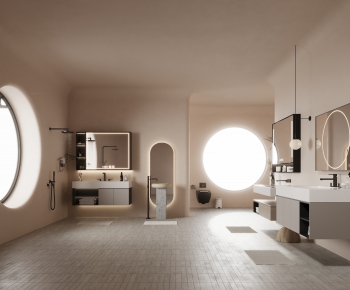 Modern Bathroom Cabinet-ID:565606123