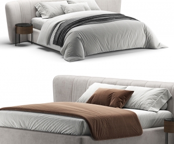 Modern Double Bed-ID:120145084