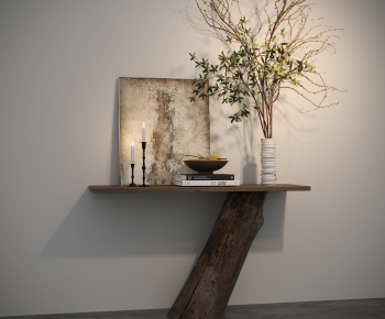 Wabi-sabi Style Console-ID:123773103