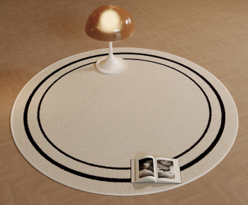 Modern Circular Carpet-ID:355884081