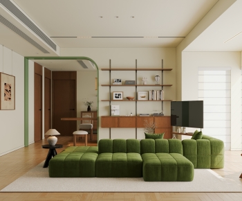 Modern A Living Room-ID:283061982