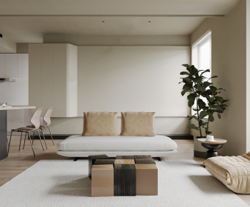 Modern A Living Room-ID:321749937