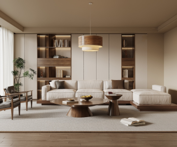 Modern A Living Room-ID:776324996