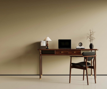 Modern Computer Desk And Chair-ID:117997885