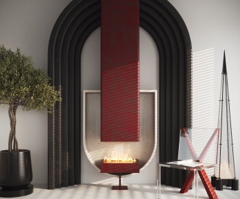 Modern Fireplace-ID:161278013