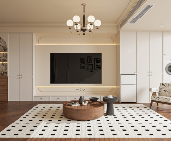 Modern A Living Room-ID:923530103