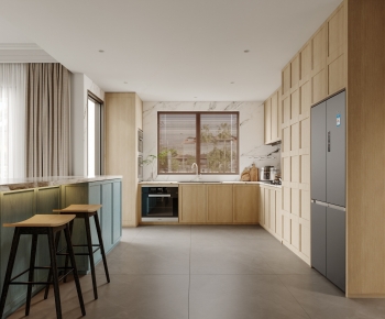 Modern Open Kitchen-ID:677619934