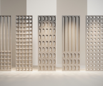 Modern Cement Brick Screen Partition-ID:137600908