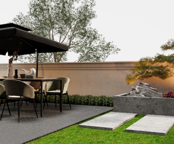 Modern Courtyard/landscape-ID:565967083