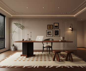 French Style Study Space-ID:744482991