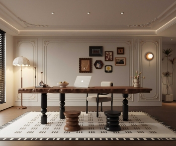 French Style Study Space-ID:475270036
