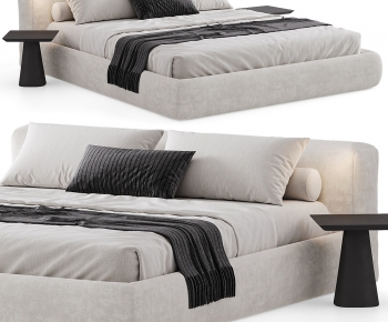 Modern Double Bed-ID:582003128