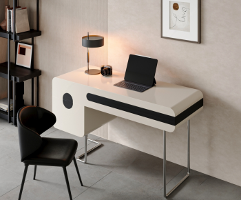 Modern Computer Desk And Chair-ID:165910967