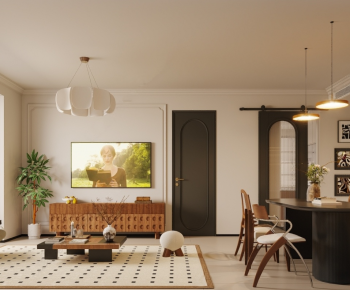 Modern A Living Room-ID:776997096