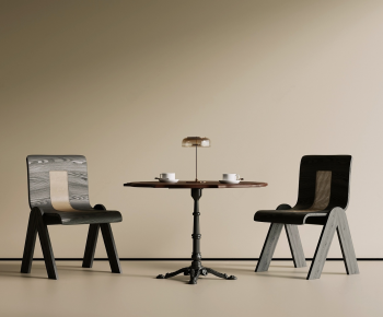 French Style Leisure Table And Chair-ID:520715008