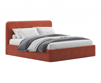 Modern Double Bed-ID:494193087
