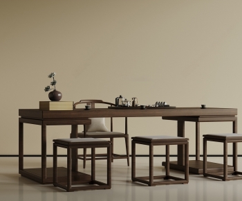 New Chinese Style Tea Tables And Chairs-ID:516268016