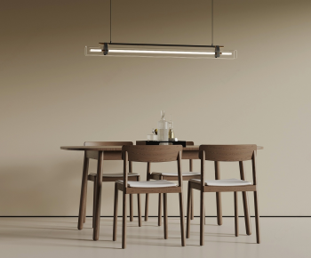 Modern Dining Table And Chairs-ID:640820032