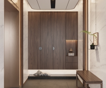 New Chinese Style Hallway-ID:438249117