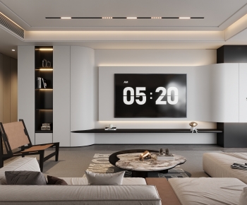 Modern A Living Room-ID:190609931