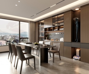 Modern Dining Room-ID:417818077