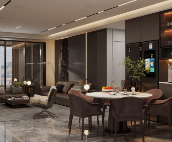 Modern Dining Room-ID:527554999