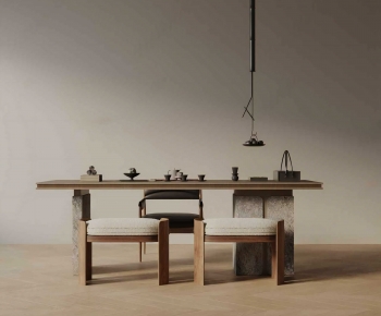 New Chinese Style Tea Tables And Chairs-ID:471040965