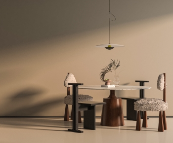 French Style Dining Table And Chairs-ID:772160055