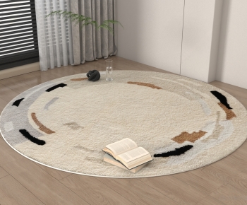 Modern Circular Carpet-ID:506811164