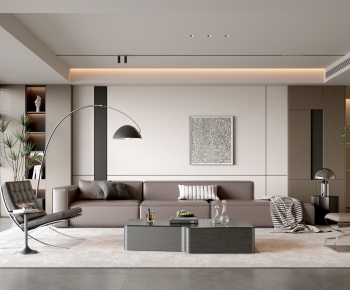 Modern A Living Room-ID:387510064