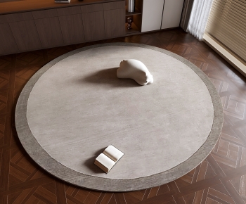 Modern Circular Carpet-ID:850836049
