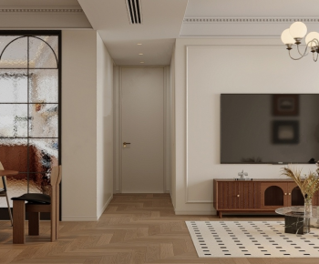 French Style A Living Room-ID:382571944