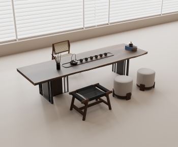 New Chinese Style Tea Tables And Chairs-ID:846702101