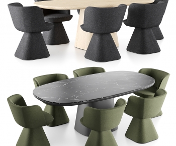 Modern Dining Table And Chairs-ID:933310031