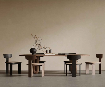 Modern Dining Table And Chairs-ID:375226979