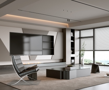 Modern A Living Room-ID:840712076