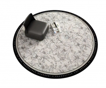 French Style Circular Carpet-ID:446074966