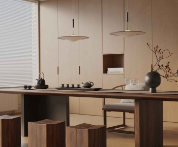 New Chinese Style Tea Tables And Chairs-ID:513891945