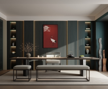 New Chinese Style Tea House-ID:784441955