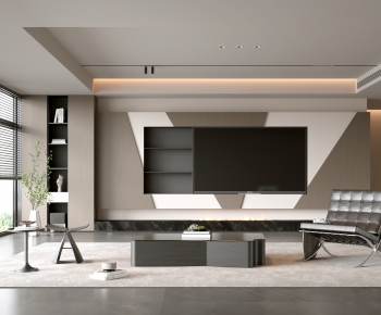 Modern A Living Room-ID:556498058