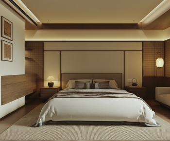 New Chinese Style Bedroom-ID:144529101