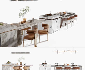 Modern Dining Table And Chairs-ID:978820328