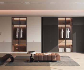 Modern Clothes Storage Area-ID:880711189
