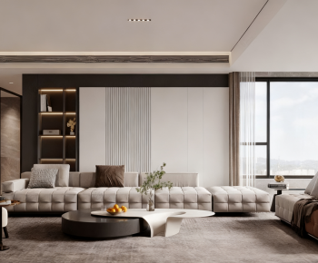 Modern A Living Room-ID:754353056